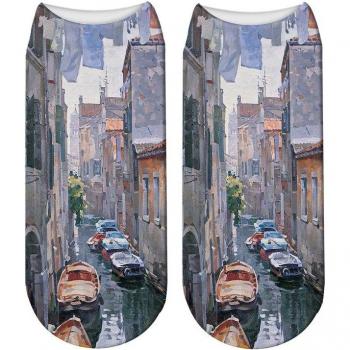 Estampado Callejero 3D Mujer