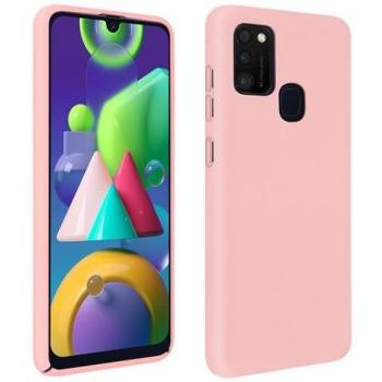 Avizar Galaxy M – Copertura silicone semi‑rigida rosa opaca per M21, M31 e M30s