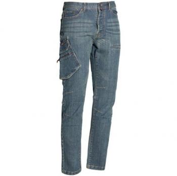 Jeans da lavoro stretch blu M – 8025BP-040