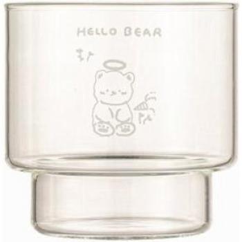 Taza de Café de Vidrio para Beber Leche con Diseño Único