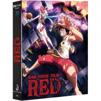 One Piece Film Red: Edición Limitada 4K Blu‑Ray (SP) con Extras y Libro