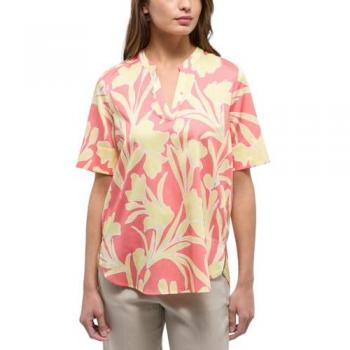 Longbluse ETERNA LOOSE FIT, Damen, Gr. 34, 100% Baumwolle, koralle