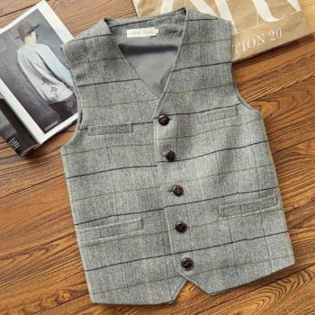 Chaleco Grande XXXXL de Lona Vintage