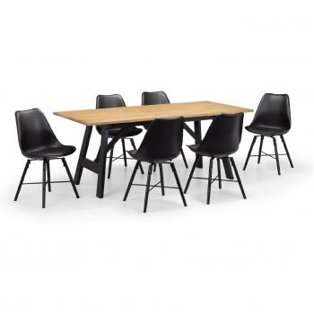 Hockley Dining Table and Kari Chairs Set