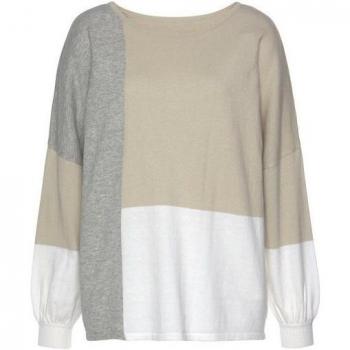 Lascana Strickpullover mit Rundhalsausschnitt für Damen