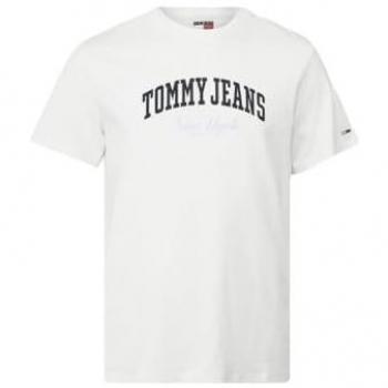 Tommy Hilfiger Classic Logo White T‑Shirt – Men’s L