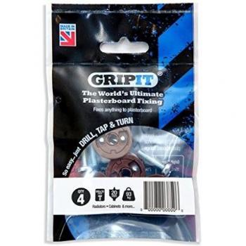 Gripit GRP204 Brown Plasterboard Fixings 20mm (Pack 4)