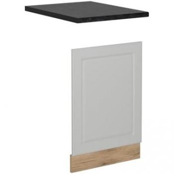 R‑Line Façade 45 cm – PT Anthracite, Blanc Campagne, Chêne Doré