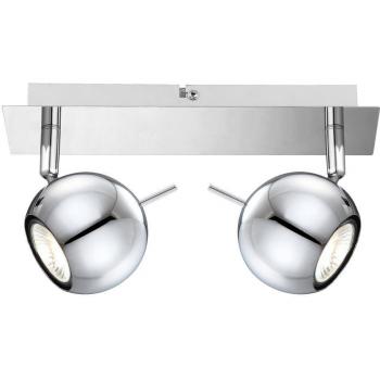 LED‑Wandspot 2‑Flügel „Retro“ – Oberon Modell 57881-2L