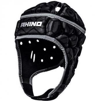 Protección Craneal Rhino Pro Rugby Infantil L Negro
