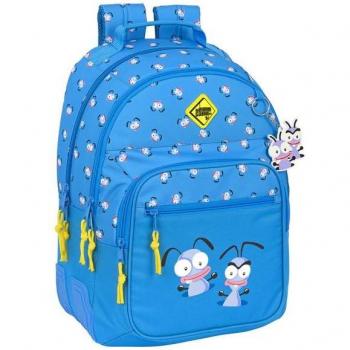 Zaino Scuola El Hormiguero Azzurro 32 X 42 X 15 Cm