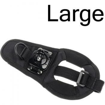 Gant de maintien noir avec rotation 360° pour GoPro