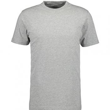 RAGMAN Casual T-Shirt, grau meliert, Herren, Größe XXL