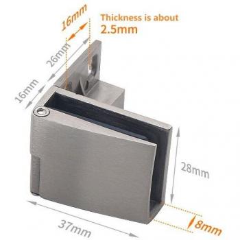 Wine Cabinet Glass Clip Hinge