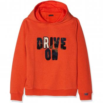 Sudadera IKKS para Niños, Capucha, Color Naranja