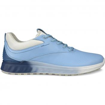 Ecco S-Three Golfschuhe, blau, ohne Spikes, für Frauen