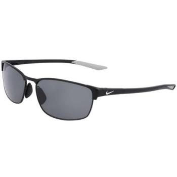 Optique de Soleil Nike NKDZ7367 Homme Couleur Noire/Satinée avec Monture Métallique Grise
