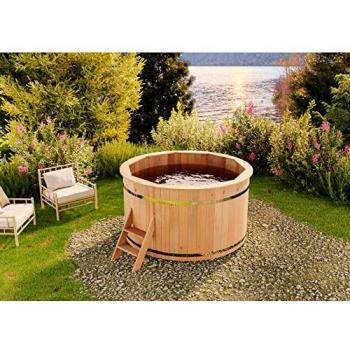 FinnTherm Holz Badefass Bergen