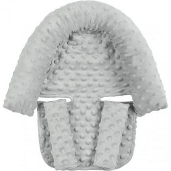 Comfortable Baby Car Seat Head Support with Belt Covers