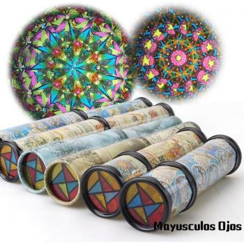 Caleidoscopio de Juguete con Tubo Floral para Niños