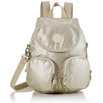 Kipling Firefly Up, Sacs à dos Femme, Or (Cloud Metal), 22x31x14 cm