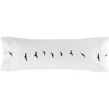 Blanc Trip Fundas de Almohada – 45 × 110 cm, 150 TC, Algodón Español