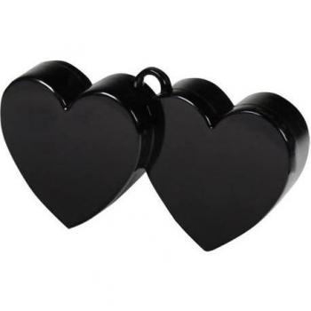 Lastre para globo corazón doble naranja