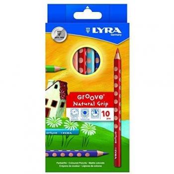 LYRA LAPIZ LYRA GROOVE 10 COLORES SURTIDOS VARIOS PAPELERIA