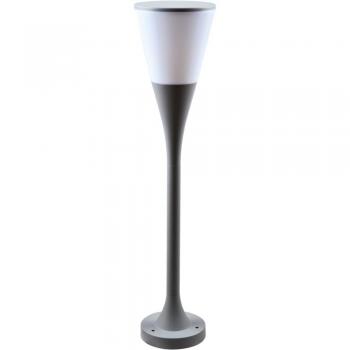 E27 LED Wegleuchte MUM – moderne graue Variante