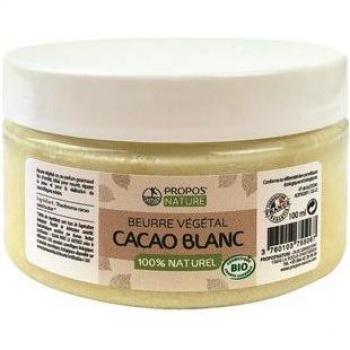 Beurre de Cacao Blanc Bio – Le Sel de Theobroma
