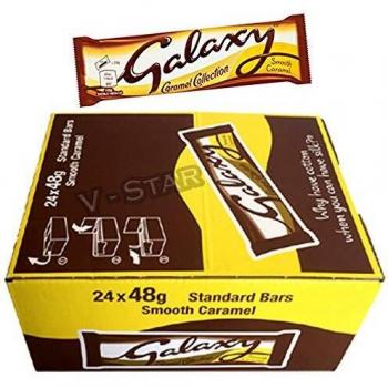 Galaxy Rich Caramel Milk Chocolate Bar, 48g