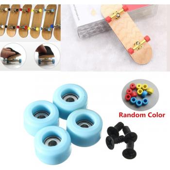 Ruedas PU de Alta Calidad para Skates – Montaje de 4 Ruedas de Metal CNC