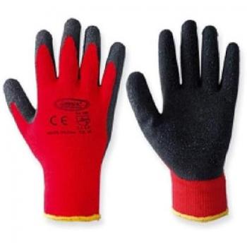 Guanto Lattice Rugoso Nero Hv Hand (Gant à motifs lisse noir HV)