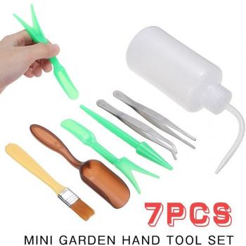 7-Piece Garden Tool Set for Planting and Transplanting