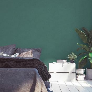 Flourish Subtle Texture Wallpaper by Galerie – Bottle Green (1.005 m × 0.53 m)