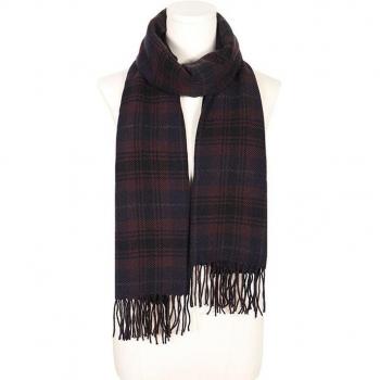 Plaid Cashmere Shawl for Men