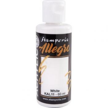 Allegro Acrylic White 60 ml in Geländebasis
