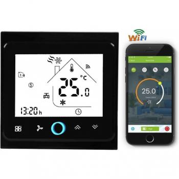 TUYA 95-240VAC WiFi Thermostat with 0.5 Degree Accuracy