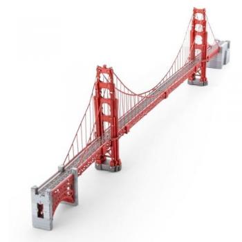 FASCINATIONS 502915: Metal Earth Goldene Brücke Premium