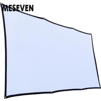 MESEVEN 120 pouces écran de projection 16:9 polyester pliable portable