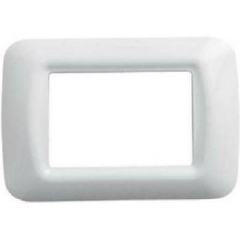 Plaque 3 postes en plastique GEWISS GW22503