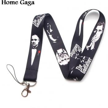 Nostalgic 90s Movie Lanyard for Keys and Cards