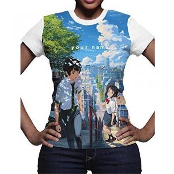 T-Shirt Your Name-Incontro Donna Multicolore Small