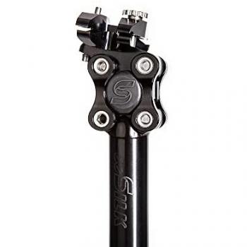 Unisex 375mm Cane Creek Esilk 20 Seatpost in Black