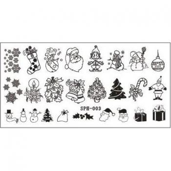 Holiday-Themed Nail Art Stamping Tools