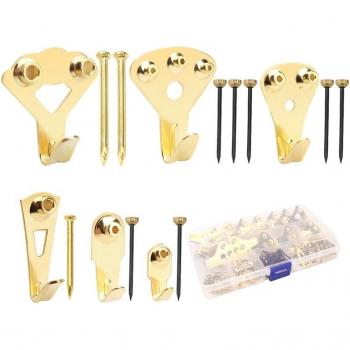 Durable 120‑Piece Picture Hanging System