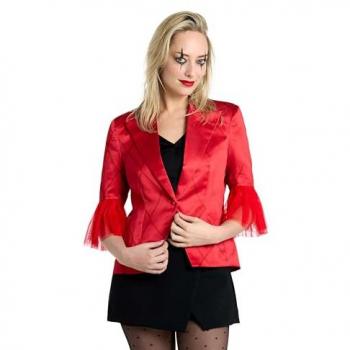 Veste de Déguisement Rouge Harley Quinn XL