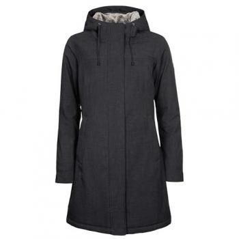 Elkline Women's Apres Ski Langjacke für Damen, 48, grau