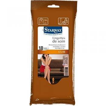 Lingettes Soin du Cuir X 18 Starwax