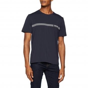 Herren-Boss T-Shirt RN Urban – Blau – L